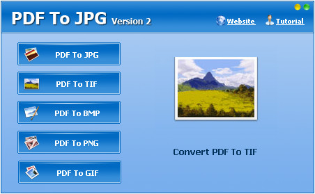 PDF To JPG英文安装版(PDF转换JPG工具)