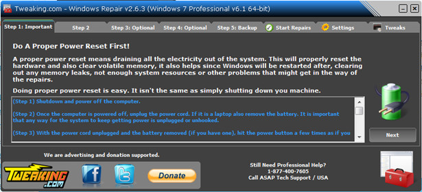 Windows Repair官方版(系统修复工具)