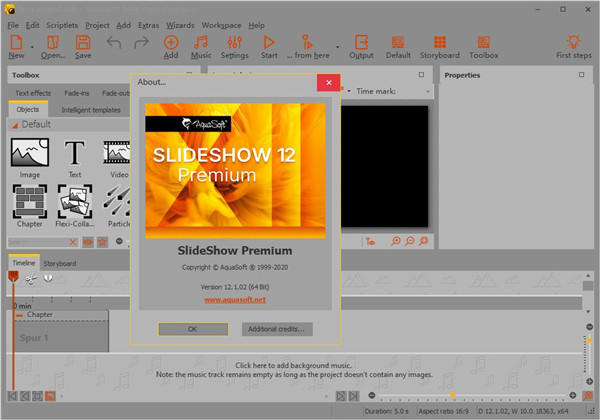 AquaSoft SlideShow Premium（幻灯片制作软件）V12.2.04 免费版