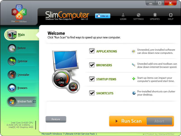 SlimComputer<a href=https://www.officeba.com.cn/tag/lvseban/ target=_blank class=infotextkey>绿色版</a>(强力卸载软件工具)