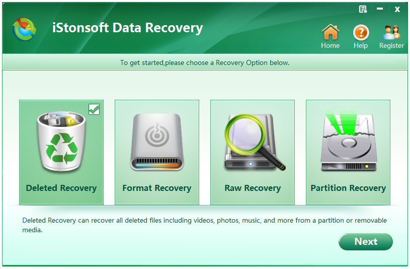 iStonsoft Data Recovery英文安装版(数据恢复工具)