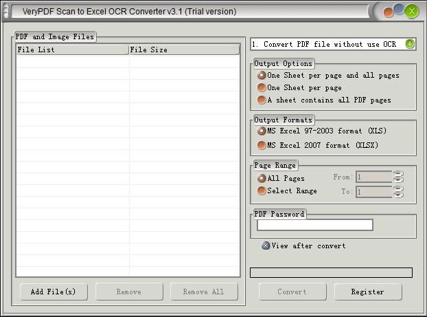 Scan to Excel OCR Converter英文安装版(扫描到Excel工具)