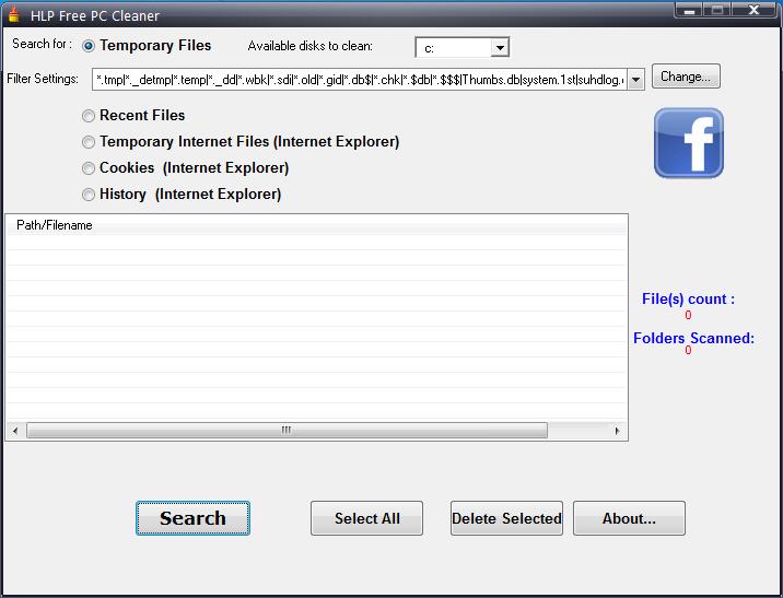HLP Free PC Cleaner英文安装版