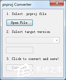 Prproj Convert绿色英文版(Pr版本转换器)