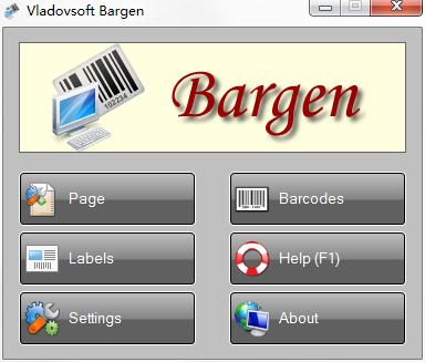 Vladovsoft Bargen多国语言安装版(条形码生成器)