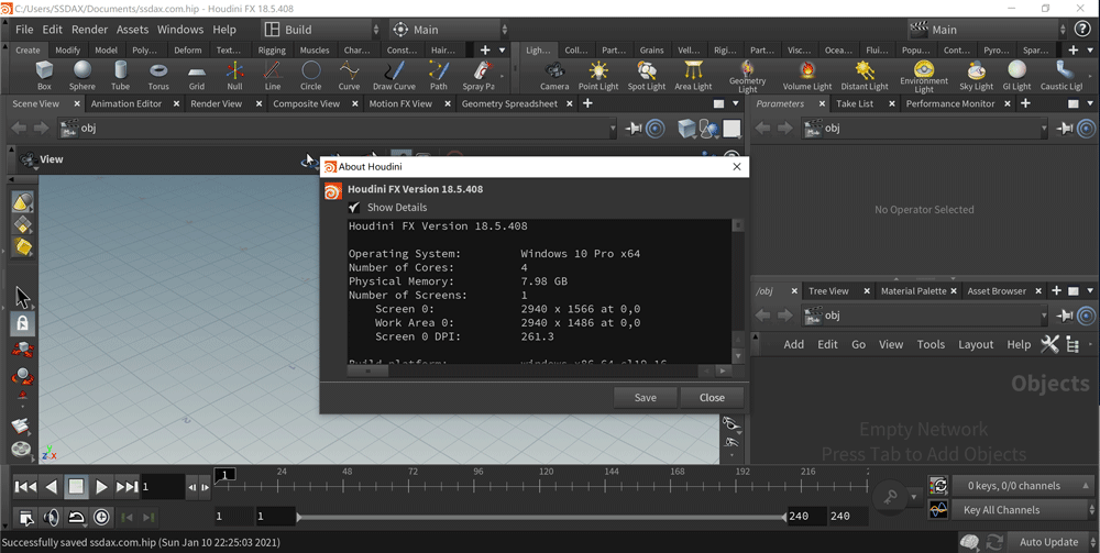 SideFX Houdini FX中文版(电影特效软件)