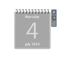 chameleon calendar<a href=https://www.officeba.com.cn/tag/lvseban/ target=_blank class=infotextkey>绿色版</a>(Win7边栏日历小工具)