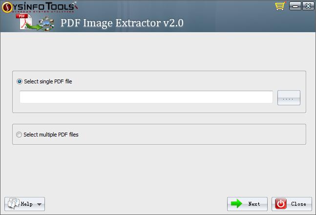 SysInfoTools PDF Image Extractor英文安装版(PDF图片提取软件)