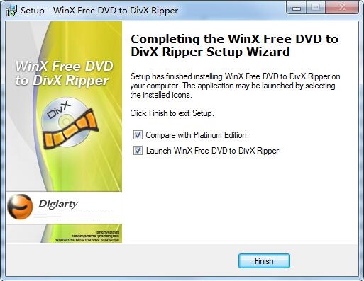 WinX Free DVD to DivX Ripper最新版