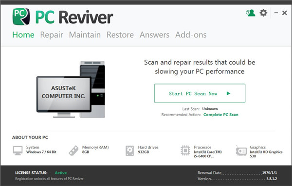 ReviverSoft PC Reviver绿色免费版