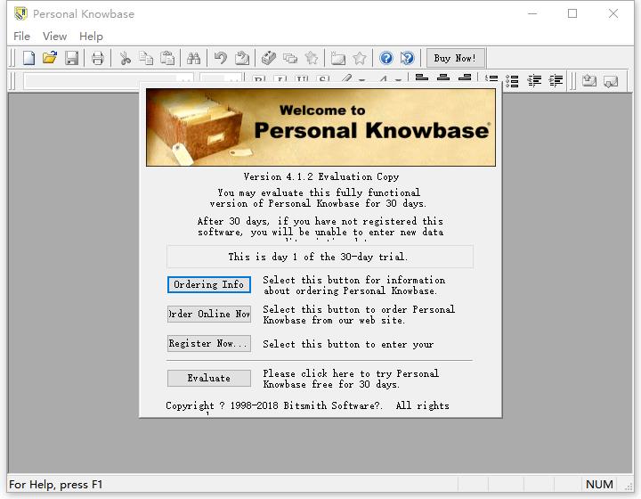 Personal Knowbase（文本处理工具）英文安装版