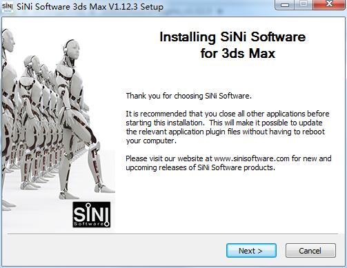 SiNi Software Plugins英文安装版(3DMAX设计软件)