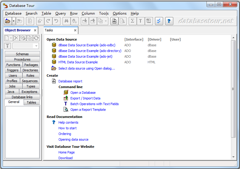 Database Tour多国语言安装版(数据库浏览工具)