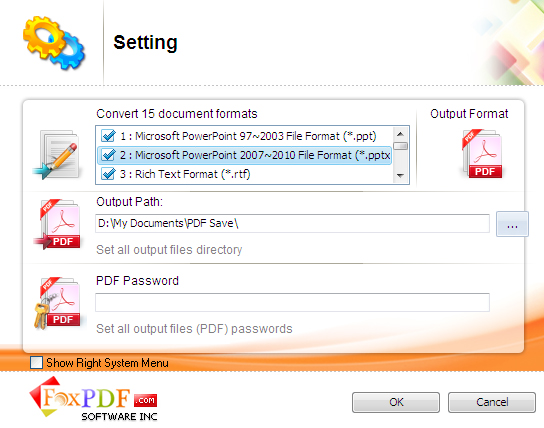 FoxPDF PPT to PDF Converter（PPT转PDF）多国语言安装版