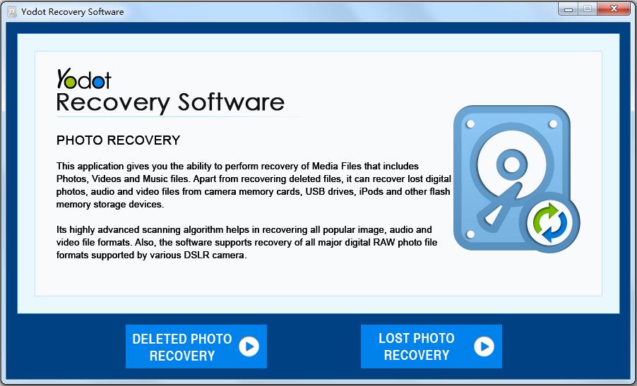 Yodot Recovery Software英文安装版(数据恢复软件)