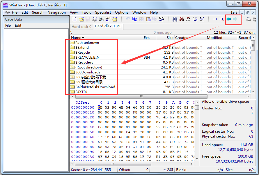 WinHex多国语言<a href=https://www.officeba.com.cn/tag/lvseban/ target=_blank class=infotextkey>绿色版</a>(16进制编辑器)