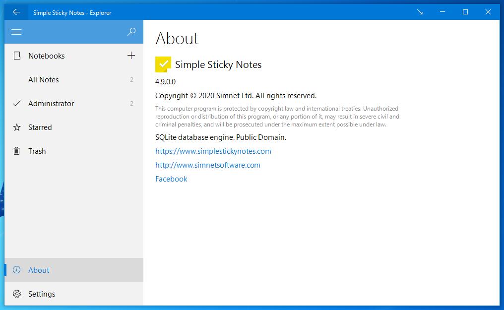 Simple Sticky Notes英文安装版(做笔记软件)