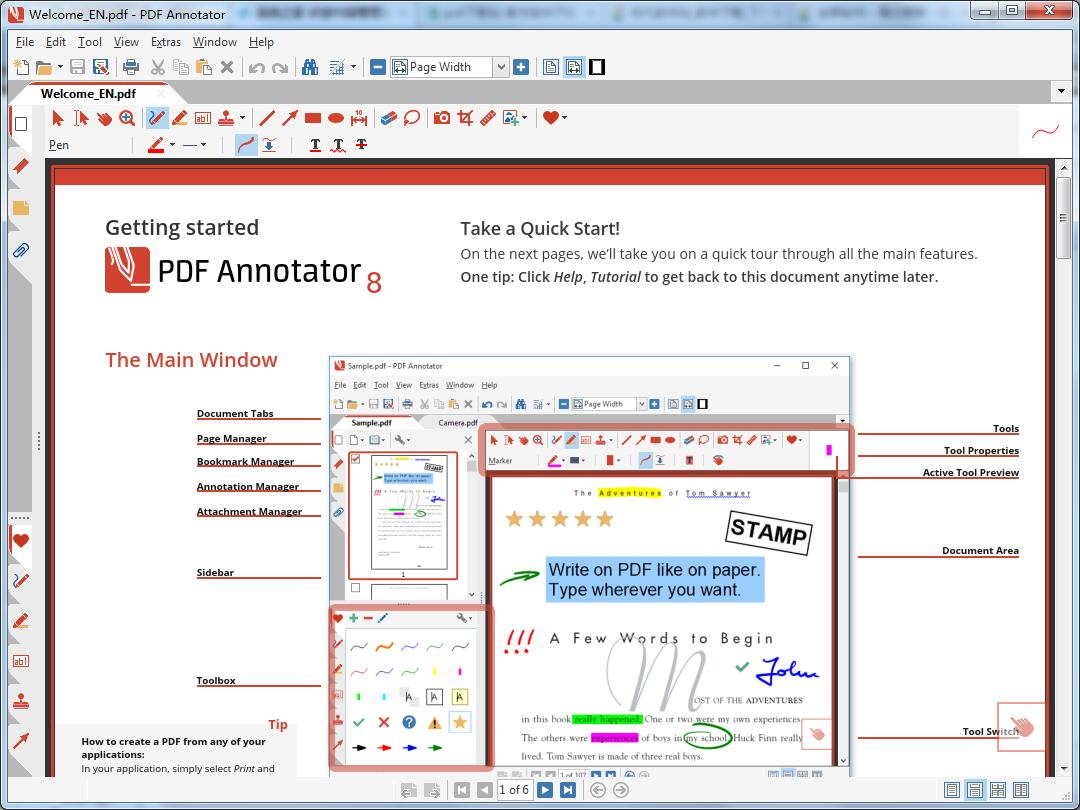 PDF Annotator英文安装版(pdf编辑器)
