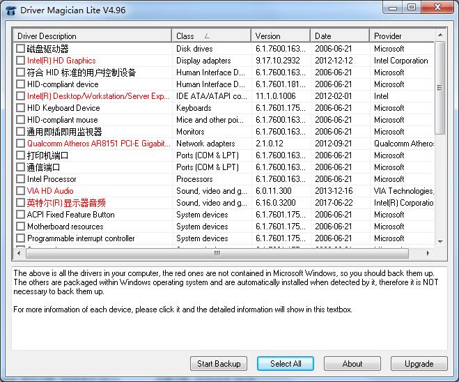 Driver Magician Lite绿色英文版(驱动备份工具)