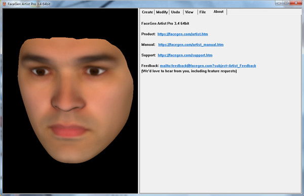 FaceGen Artist Pro3官方版(3D脸部建模软件)