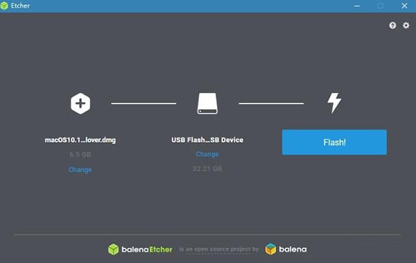 Balena Etcher写盘工具汉化版