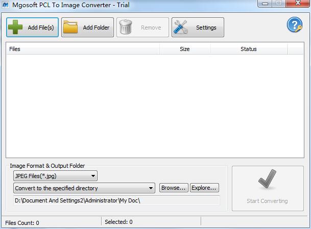 Mgosoft PCL To Image Converter英文安装版