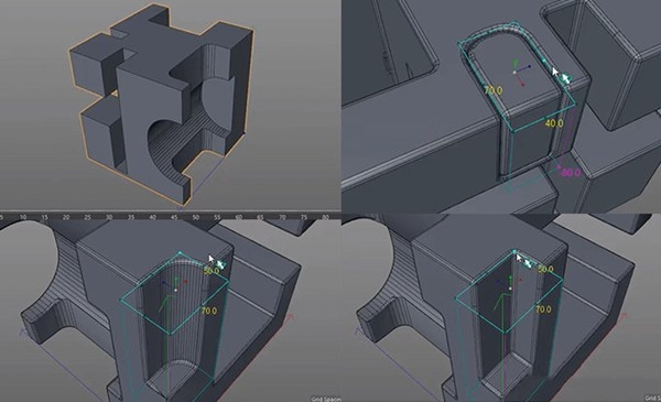 C4D硬表面建模插件汉化版(NitroBoxTool)