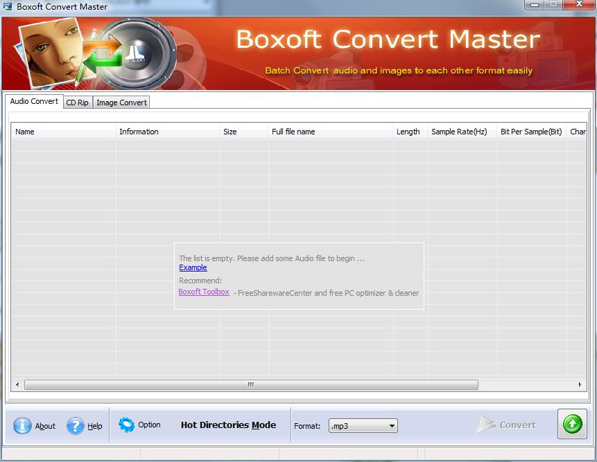 Boxoft Converter Master英文安装版(音频图像转换软件)