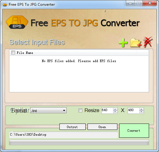 Free EPS To JPG Converter官方版(eps格式转化为jpg软件)