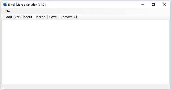 Excel Merge Solution绿色版(电子表格合并工具)