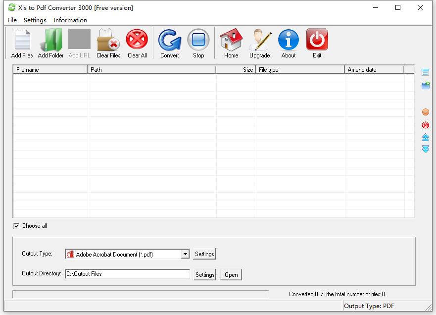 Xls to Pdf Converter 3000英文安装版