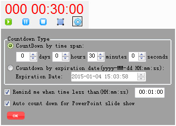 PPTCountdown<a href=https://www.officeba.com.cn/tag/lvseban/ target=_blank class=infotextkey>绿色版</a>(PPT播放倒计时软件)