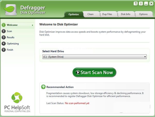 Defragger Disk Optimizer官方版(磁盘碎片整理工具)