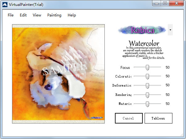 Virtual Painter英文安装版(虚拟油画大师)