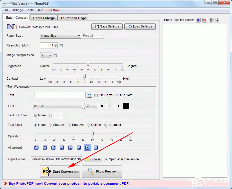 PhotoPDF英文安装版(图片转PDF工具)