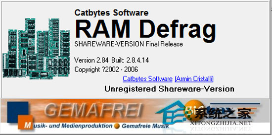 RAM Defrag绿色汉化版(内存优化整理)