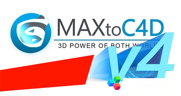 MAXtoC4D模型互导插件+ C4DToMax v1.4 R15-R21-R23 版