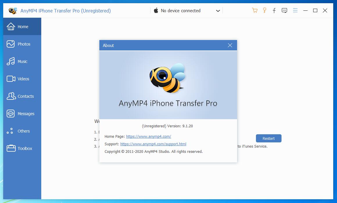 AnyMP4 iPhone Transfer Pro多国语言安装版