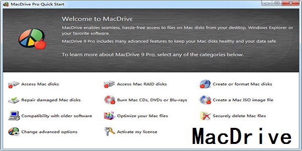 MacDrive免费纯净版(Mac磁盘读取工具)