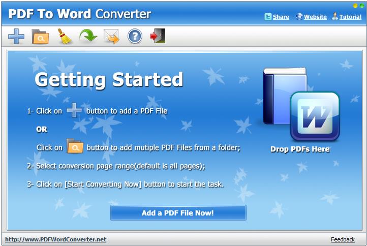 PDF to Word Converter（PDF转Word转换器)<a href=https://www.officeba.com.cn/tag/lvseban/ target=_blank class=infotextkey>绿色版</a>