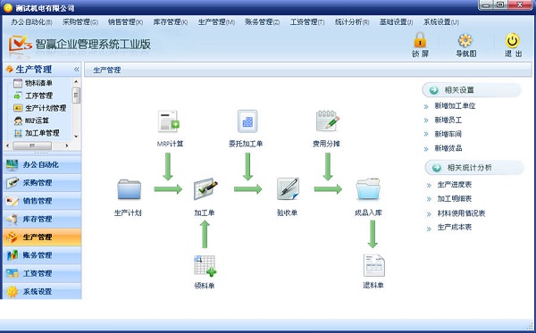 智赢ERP<a href=https://www.officeba.com.cn/tag/guanlixitong/ target=_blank class=infotextkey>管理系统</a>(智赢V3）V2.0 工业版