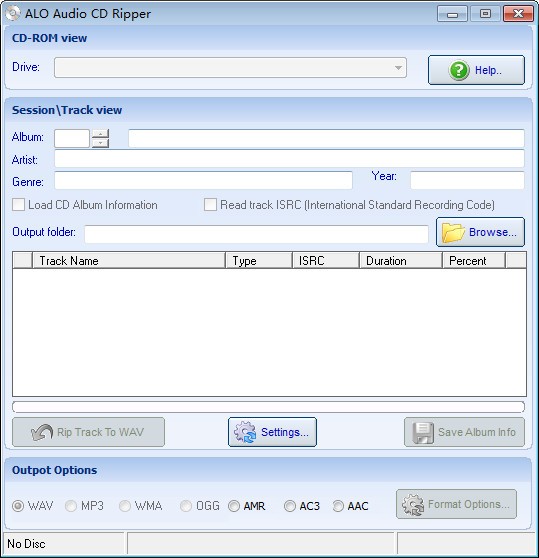 ALO Audio CD Ripper免费版(CD音轨<a href=https://www.officeba.com.cn/tag/zhuanhuangongju/ target=_blank class=infotextkey>转换工具</a>)