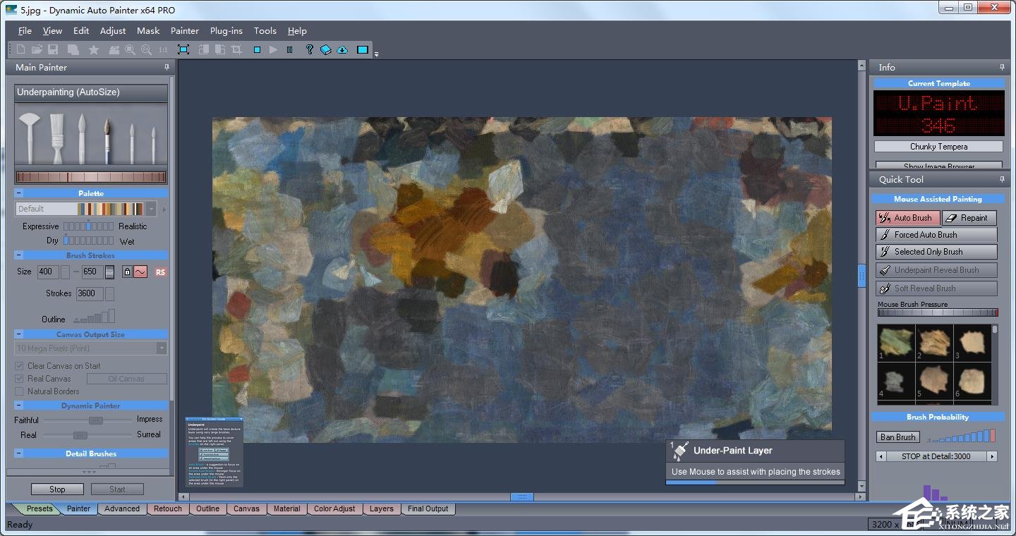 Dynamic Auto Painter Pro<a href=https://www.officeba.com.cn/tag/lvseban/ target=_blank class=infotextkey>绿色版</a>(照片转换油画工具)