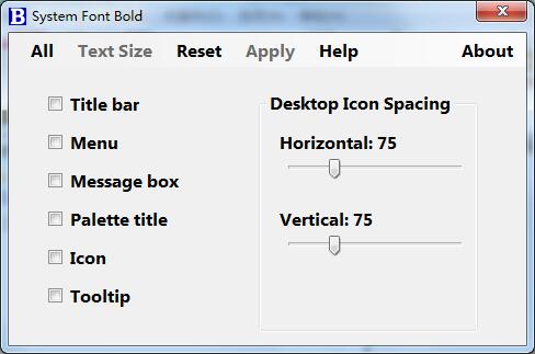 System Font Bold英文<a href=https://www.officeba.com.cn/tag/lvseban/ target=_blank class=infotextkey>绿色版</a>(系统字体设置软件)