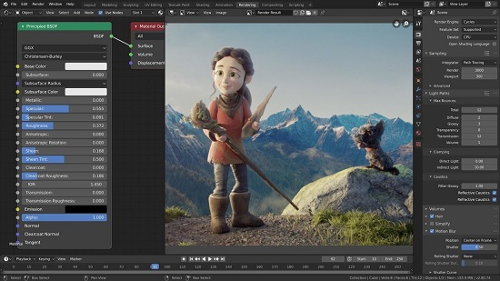 Blender（三维建模软件）V2.93.0 正式版