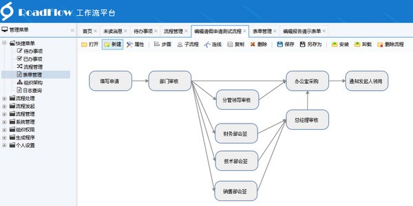 RoadFlow官方版(.net可视化工作流引擎)