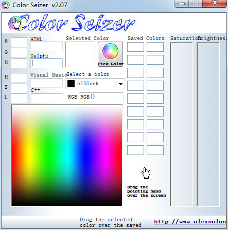 Color Seizer绿色版(颜色代码查询工具)
