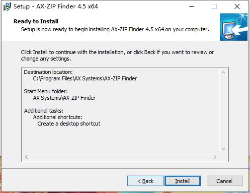 AX-ZIP Finder免费版(文件搜索管理)
