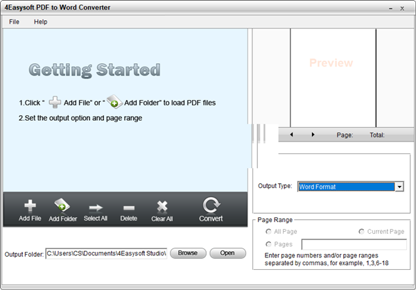 4Easysoft PDF To Word Converter最新版(PDF转Word转换器)