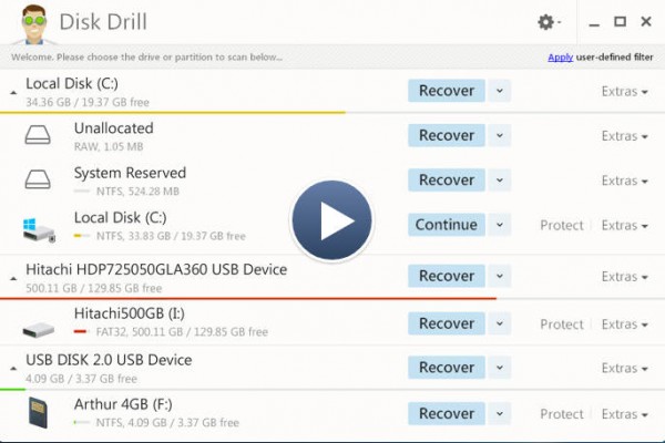 Disk Drill官方安装版(文件<a href=https://www.officeba.com.cn/tag/shujuhuifu/ target=_blank class=infotextkey>数据恢复</a>工具)